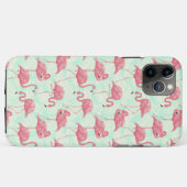 Preppy Chic Elegant Pink Flamingo Pattern Case-Mate iPhone Case (Achterkant (horizontaal))