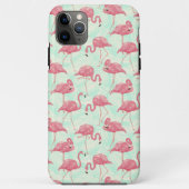 Preppy Chic Elegant Pink Flamingo Pattern Case-Mate iPhone Case (Achterkant)