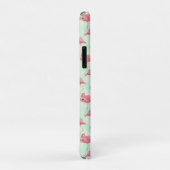 Preppy Chic Elegant Pink Flamingo Pattern Case-Mate iPhone Case (Achterkant/rechts)