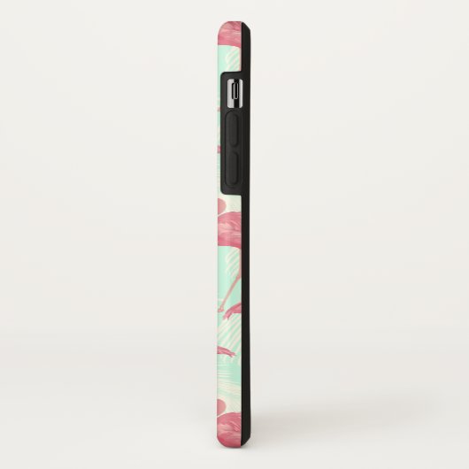 Preppy Chic Elegant Pink Flamingo Pattern Case-Mate iPhone Case (Achterkant/links)