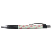 Preppy Chic Elegant Pink Flamingo Pattern Pen (Bovenkant)