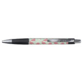 Preppy Chic Elegant Pink Flamingo Pattern Pen (Achterkant)