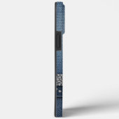 Preppy Chic Stijlvolle Denim Case-Mate iPhone Case (Achterkant / Rechts)