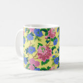 Preppy Chinoiserie Floral Koffiemok (Voorkant links)