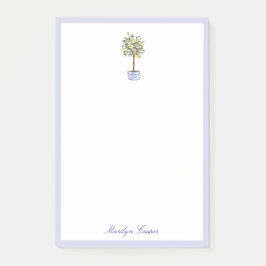 Preppy Chinoiserie Topiary Post-it Notities Post-it® Notes