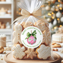 Preppy Christmas Baubles Ornamenten