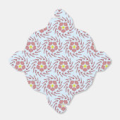 Preppy Christmas Pinwheel Bedankdoosjes (Uitgevouwen)