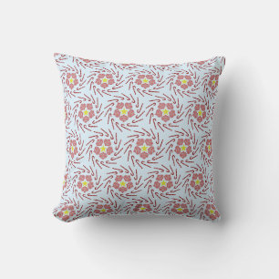 Preppy Christmas Pinwheel Kussen