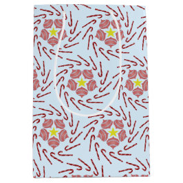 Preppy Christmas Pinwheel Medium Cadeauzakje