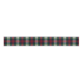 Preppy Christmas Plaid  Grosgrain Lint