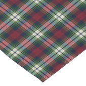 Preppy Christmas Plaid  Korte Tafelloper (Hoek)