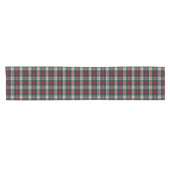 Preppy Christmas Plaid  Korte Tafelloper (Horizontaal)