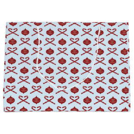 Preppy Christmas Ribbon Groot Cadeauzakje