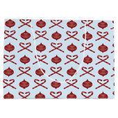 Preppy Christmas Ribbon Groot Cadeauzakje (Achterkant)