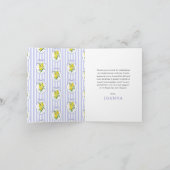 Preppy Citrus Ciao Miss Bruiloft Dank Je (Binnen)