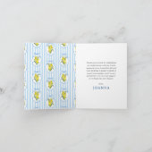 Preppy Citrus Ciao Miss Bruiloft Dank Je (Binnen)