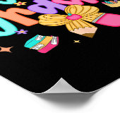 Preppy Ck naar school 2e klas Coquette Bow Meisjes Poster (Hoek)