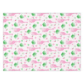 Preppy Classic Giraffes en Cosmopolitans Oerwoud Tafelkleed (Voorkant (Horizontaal))