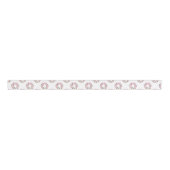 Preppy Coastal Oyster Bow Krans Kerstmis Grosgrain Lint (Voorkant)