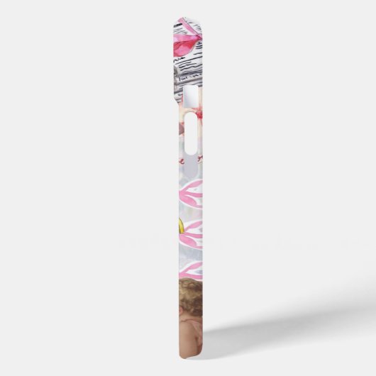 Preppy Collage, Trendy Zomer Collage Hoestelcase Case-Mate iPhone Case (Achterkant / Links)