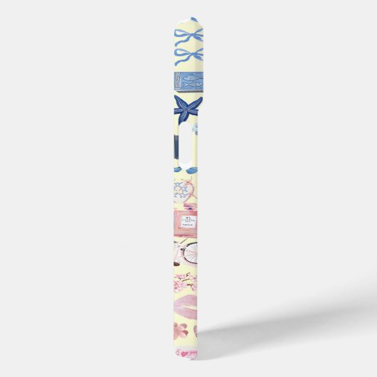 Preppy Collage, Trendy Zomer Collage Telefoon Case (Achterkant / Rechts)