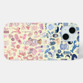 Preppy Collage, Trendy Zomer Collage Telefoon Case (Achterkant (horizontaal))
