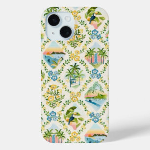 Preppy Collage, Trendy Zomer Collage Telefoon Case