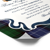 Preppy Coquette Bow Bear Birthday Time Capsule Poster (Hoek)