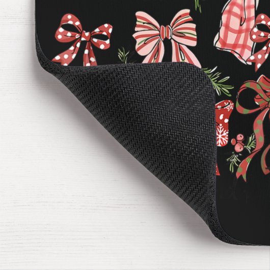 Preppy Coquette Bow Deck The Halls With Bows And H Muismat (Hoek)