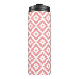 Preppy Coral Thermosbeker