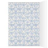 Preppy Couquette Kust Baby Bedanktkaart (Binnen (Links))