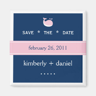 Preppy De datum opslaan Magneet