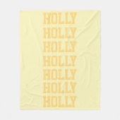 Preppy deken geel (Voorkant)