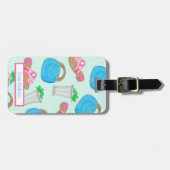 Preppy Derby Bermuda Bag Sandalen Mint Julep Bagagelabel (Voorkant horizontaal)