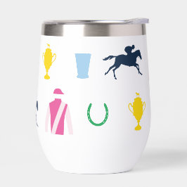 Preppy Derby-feestpictogrammen