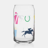 Preppy Derby Icons Blikvorm Glas (Voorkant)