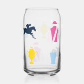Preppy Derby Icons Blikvorm Glas (Rechts)