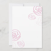 Preppy Derby Party Kaart (Achterkant)