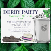 Preppy Derby Party Mode Mint Julep Kaart