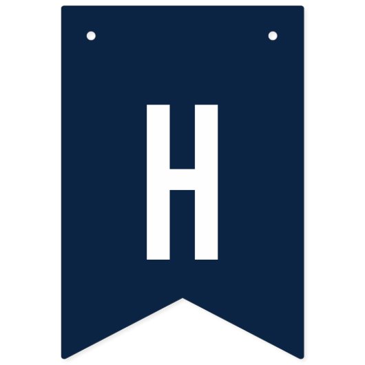 Preppy Dinosaur Silhouette Birthday Banner (Tweede vlag)