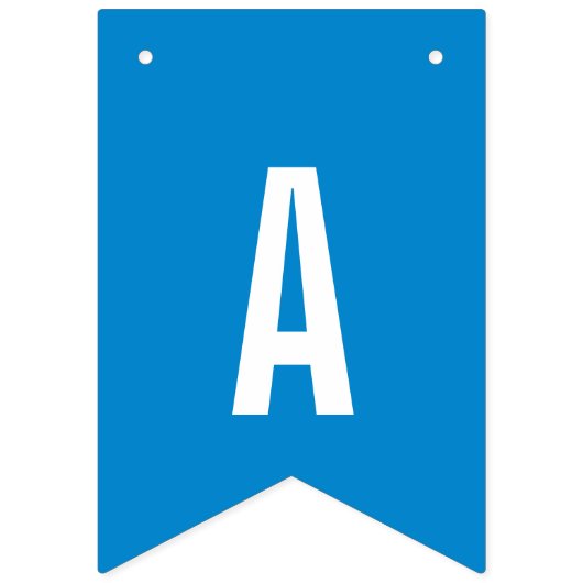 Preppy Dinosaur Silhouette Birthday Banner (Derde vlag)