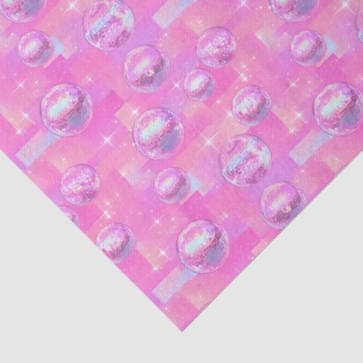 Preppy Disco Ball Tissuepapier (Detail)