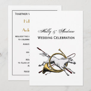 Preppy Equestrian Horse springt door de kleur van  Kaart