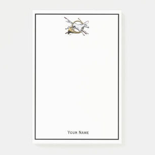 Preppy Equestrian Horse springt door de kleur van  Post-it® Notes