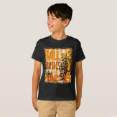 Preppy Fall Basics Coquette Bow Pumpkin Autumn Wom T-shirt (Voorkant volledig)
