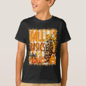 Preppy Fall Basics Coquette Bow Pumpkin Autumn Wom T-shirt (Voorkant)