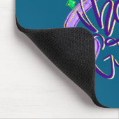 Preppy Fat Tuesday Mardi Gras Coquette Bow Women G Muismat (Hoek)