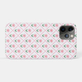 Preppy floral trellis grandmillenial Case-Mate iPhone case (Achterkant (horizontaal))