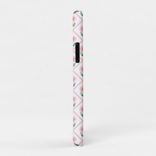 Preppy floral trellis grandmillenial Case-Mate iPhone case (Achterkant/rechts)