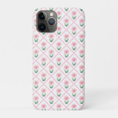 Preppy floral trellis grandmillenial Case-Mate iPhone case (Achterkant)